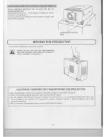 Предварительный просмотр 9 страницы Eiki LC-XGA970UE Owner'S Instruction Manual