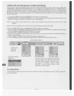 Preview for 34 page of Eiki LC-XGA980E Owner'S Instruction Manual