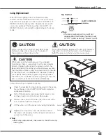 Предварительный просмотр 65 страницы Eiki LC-XGC500A Owner'S Manual