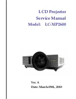 Предварительный просмотр 1 страницы Eiki LC-XIP2600 Service Manual