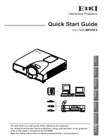 Preview for 1 page of Eiki LC-XIP2610 Quick Start Manual