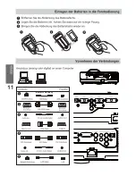 Preview for 16 page of Eiki LC-XIP2610 Quick Start Manual