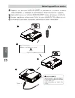 Предварительный просмотр 26 страницы Eiki LC-XIP2610 Quick Start Manual