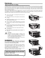 Предварительный просмотр 9 страницы Eiki LC-XL100 Service Manual