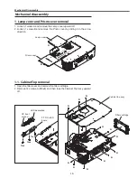 Предварительный просмотр 19 страницы Eiki LC-XL100 Service Manual