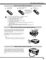 Предварительный просмотр 15 страницы Eiki LC-XL100A Owner'S Manual