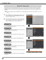 Предварительный просмотр 38 страницы Eiki LC-XL100A Owner'S Manual