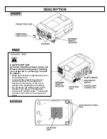 Preview for 6 page of Eiki LC-XlU Owner'S Instruction Manual