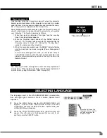 Предварительный просмотр 33 страницы Eiki LC-XM1 Owner'S Manual