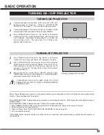 Предварительный просмотр 19 страницы Eiki LC-XM4 Owner'S Manual