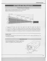 Предварительный просмотр 7 страницы Eiki LC-XNB1U Owner'S Instruction Manual