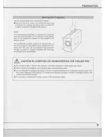 Предварительный просмотр 9 страницы Eiki LC-XNB1U Owner'S Instruction Manual