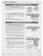 Предварительный просмотр 25 страницы Eiki LC-XNB1U Owner'S Instruction Manual