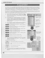 Предварительный просмотр 26 страницы Eiki LC-XNB1U Owner'S Instruction Manual