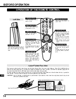 Предварительный просмотр 14 страницы Eiki LC-XNB2W Owner'S Manual