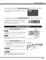 Preview for 21 page of Eiki LC-XNB3S Owner'S Manual