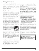 Preview for 5 page of Eiki LC-XS25 Owner'S Manual