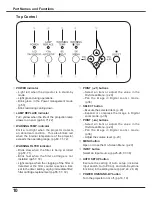 Предварительный просмотр 10 страницы Eiki LC-XS25 Owner'S Manual