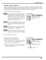 Предварительный просмотр 27 страницы Eiki LC-XS25 Owner'S Manual