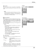 Предварительный просмотр 51 страницы Eiki LC-XS25 Owner'S Manual