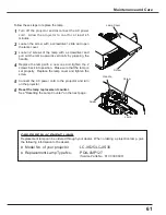 Предварительный просмотр 61 страницы Eiki LC-XS25 Owner'S Manual