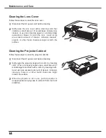 Предварительный просмотр 64 страницы Eiki LC-XS25 Owner'S Manual