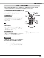 Предварительный просмотр 25 страницы Eiki LC-XS25A Owner'S Manual