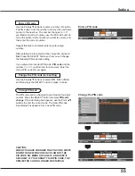 Предварительный просмотр 55 страницы Eiki LC-XS25A Owner'S Manual