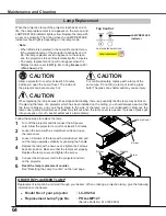 Предварительный просмотр 64 страницы Eiki LC-XS25A Owner'S Manual