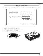 Предварительный просмотр 79 страницы Eiki LC-XS25A Owner'S Manual