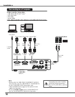 Предварительный просмотр 14 страницы Eiki LC-XS31 Owner'S Manual