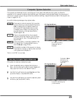 Предварительный просмотр 29 страницы Eiki LC-XS31 Owner'S Manual