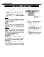 Предварительный просмотр 34 страницы Eiki LC-XT1 Owner'S Instruction Manual