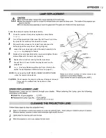 Предварительный просмотр 45 страницы Eiki LC-XT1 Owner'S Instruction Manual