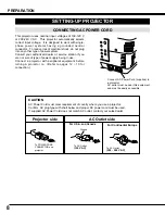 Предварительный просмотр 8 страницы Eiki LC-XT2 Owner'S Instruction Manual