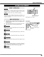 Предварительный просмотр 25 страницы Eiki LC-XT2 Owner'S Instruction Manual