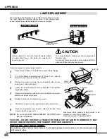 Preview for 46 page of Eiki LC-XT3 Owner'S Instruction Manual