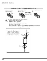 Preview for 20 page of Eiki LC-XT4 Owner'S Instruction Manual