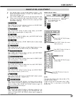 Preview for 37 page of Eiki LC-XT4 Owner'S Instruction Manual