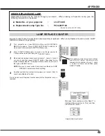 Preview for 45 page of Eiki LC-XT4 Owner'S Instruction Manual