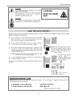 Предварительный просмотр 11 страницы Eiki LC-XT4E Service Manual