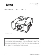 Eiki LC-XT6 Service Manual предпросмотр