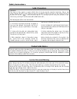 Preview for 3 page of Eiki LC-XT6 Service Manual