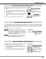 Предварительный просмотр 27 страницы Eiki LC-XT9 Owner'S Instruction Manual