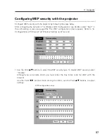 Предварительный просмотр 97 страницы Eiki WL-30 Owner'S Manual