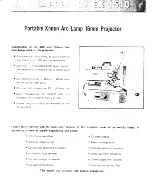 Предварительный просмотр 11 страницы Eiki Xenon ARC EX-1500 Instruction Book