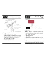 Предварительный просмотр 3 страницы Eiko FLM-1C-N-U Operating Instructions