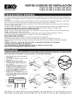 Preview for 3 page of Eiko VOL22-3CP-XXK-U Installation Instructions Manual