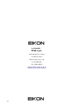 Preview for 32 page of Eikon AETHER RM1 User Manual