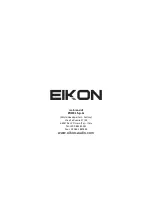 Предварительный просмотр 4 страницы Eikon CM602 User Manual